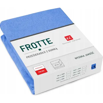 Prostěradlo Froté prostěradlo s Gumou 120x200 SILNÉ PRÉMIOVÉ Modré