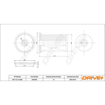 Palivový filtr Palivový filtr Dr!ve+ DP1110.13.0046