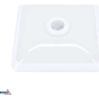 Stropní Svítidlo Bemko čtvercová 25 x 25 cm bílá