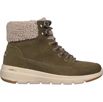 Dámská obuv Dámská zimní obuv Skechers GLACIAL ULTRA - WOODLANDS 36 Khaki