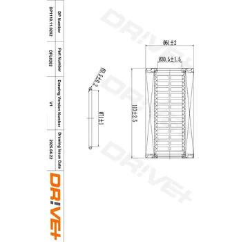 Olejový filtr Olejový filtr Dr!ve+ DP1110.11.0202