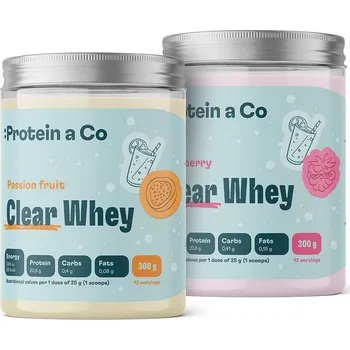 Protein Protein&Co Clear Whey Protein Isolate 600 g - jablko