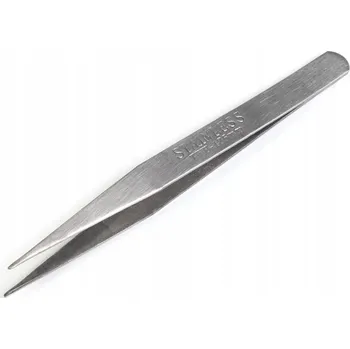 Kosmetická pinzeta PINZETA PINZETA PINZETA PINZETA kovová 12,5 cm