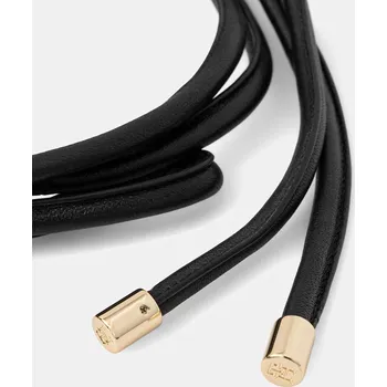 Módní doplněk Kožený pásek Tommy Hilfiger AW0AW18278 černá 99X, vel. ONE SIZE