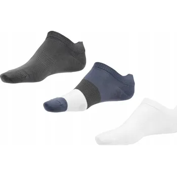 Dámské ponožky PONOŽKY KOTNÍKOVÉ PONOŽKY 4F H4L22 SOD002 3-BALENÍ 32S 35-38