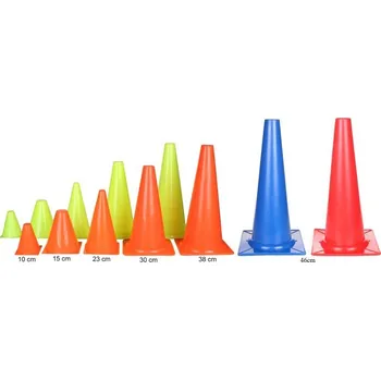 Sportovní kužel Kužel tréninkový plastový Velikost: 38cm, Barva zboží: červená