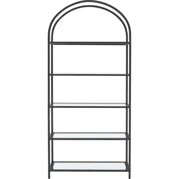 Knihovna Regál Oskar 83 cm x 183,5 cm x 30 cm černý