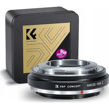 Redukce Adaptér Přechodka K&F NIKON 1 na Nikon Ai Ai-S AF AF-S