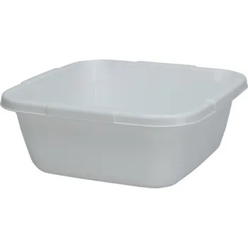 Koš na prádlo Ultra Clean Čtvercová plastová mísa 40 x 40 cm, 14 l