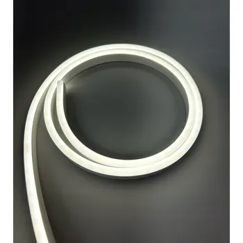 LED osvětlení NEON LED 12V SILIKON 6x12 R1 BÍLÁ TEPLÁ IP67