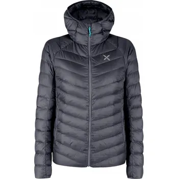Moto oblečení Montura Dámská péřová bunda s kapucí Breeze Hooded Duvet Woman šedá m