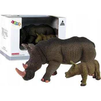 Figurka Sada 2 figurek: Nosorožec s mládětem