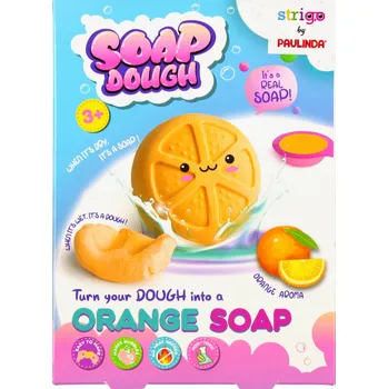 kreativní sada Kreativní sada pro děti Strigo ,,Vytvoř si své mýdlo" Pomeranč