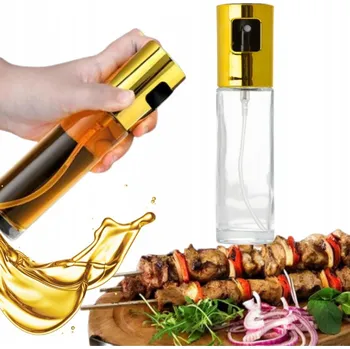 Nádoba na olej a ocet ROZPRAŠOVAČ NA OLEJ A OCET DÁVKOVAČ VE SPREJI SKLENĚNÝ ROZPRAŠOVAČ