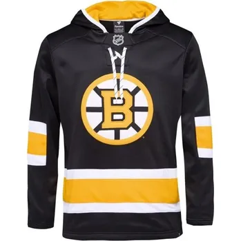 Pánská mikina Mikina FANATICS BOSTON BRUINS PRIME TIME HOODIE L Černá, Žlutá, Bílá