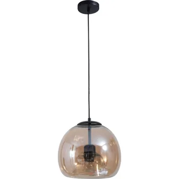 OPTIMA, závěsné svítidlo, 1 světlo, E27, jantarová, průměr: 25 cm