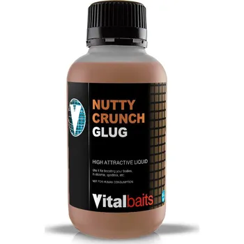 Návnadové aroma Vitalbaits Booster Nutty Crunch Glug 500ml