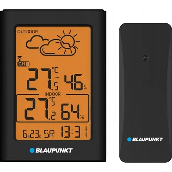 Meteostanice Meteostanice Blaupunkt WS15BK černá