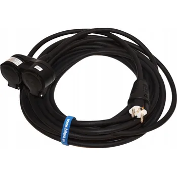 Napájecí kabel Prodlužovací Kabel Hilark 30 m 2 ks černá