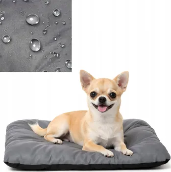 Pelíšek pro psa Polštář pro psa pelíšek 55x40 cm šedý malý pes