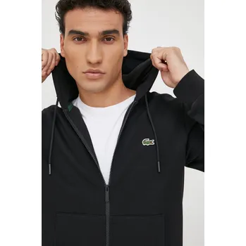 Pánská mikina Mikina Lacoste SH9626 černá 99X, vel. S