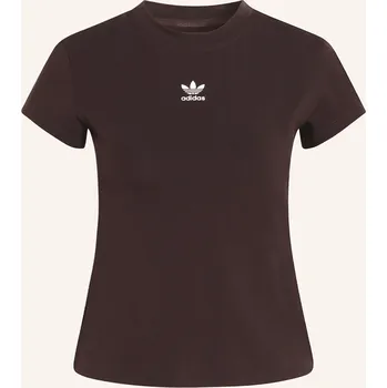 Adidas Originals Dámské Tričko Essentials, tmavě hnědá, 32
