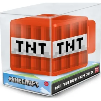 Elektronika Minecraft Hrnek 3D - TNT Box 440 ml