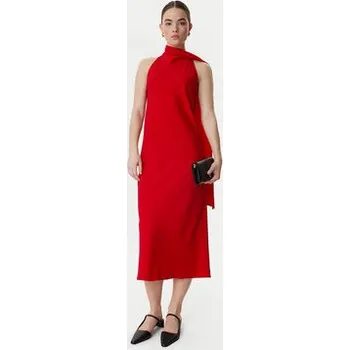 Dámské šaty Marella Koktejlové šaty Ninfee 2613221083 Červená Regular Fit 38