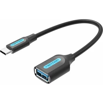 Datový kabel Vention CCVBB USB kabel USB 3.2 Gen 1 (3.1 Gen 1) 0,15 m USB C USB A Černá