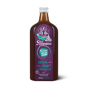 Nápoje lásky Nirvána elixír relaxace a spánku 500 ml