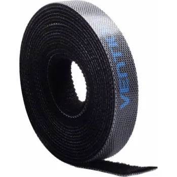 Organizace kabelů Vention KAABI vázací páska Stahovací páska typu Hook & loop Nylon Černá 1 kusů