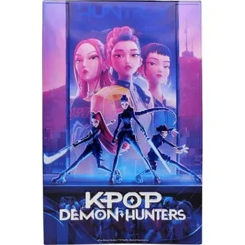 Plechová cedule Cinereplicas Plechová cedule KPop Demon Hunters