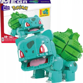 ostatní stavebnice Stavebnice Mega Construx Bulbasaur 789 dílků plastové