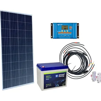 Victron Energy Solární sestava pro karavan 175Wp + baterie Goowei 85Ah