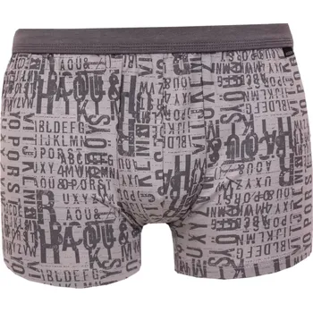 Boxerky Boxerky s bambusem Andrie PS 5653 šedá velikost XL-54/56