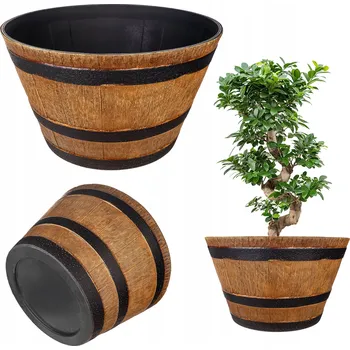 Květináč Květináč plast béžový Kadax 52,5 cm x 52,5 x 31 cm