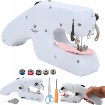 PŘENOSNÝ RUČNÍ ŠICÍ STROJ MINI ELEKTRICKÝ ŠICÍ STROJ