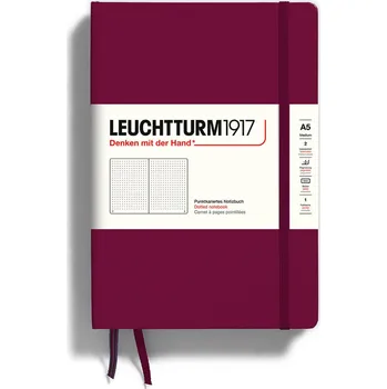 Zápisník Zápisník Leuchtturm1917 A5 - Port Red