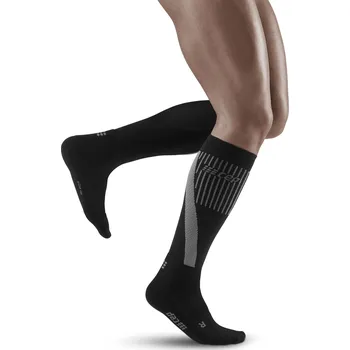 Pánské ponožky CEP Kompresní kompresní podkolenky COLD WEATHER Pánské Velikost: III, Barvy: black