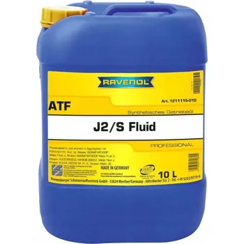 Převodový olej RAVENOL ATF J2/S FLUID 10 L