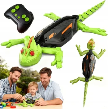 Robot GEKON ROBOT-JEŠTĚRKA NA DÁLKOVÉ OVLÁDÁNÍ INTERAKTIVNÍ 360° S LED OČIMA