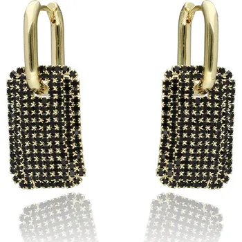 Náušnice Náušnice YVON s kubickou zirkonií v kompaktním tvaru