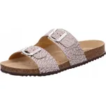 GEOX D35LSL DÁMSKÉ ŠEDÉ KOŽENÉ NAZOUVÁKY