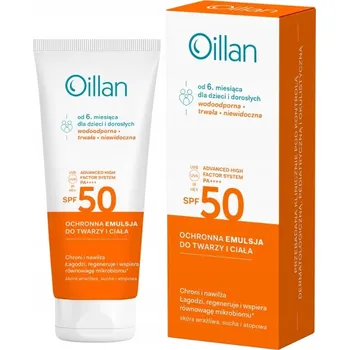 Přípravek na opalování Oillan Ochranný dermo-sprej na opalování od 6. měsíce SPF 50+, 125 ml
