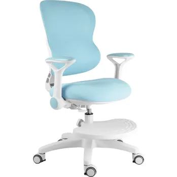 Dětská rostoucí židle Neoseat JUNI 006 — látka, pratelný potah, modrá