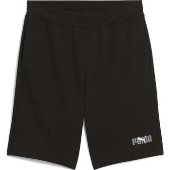 Pánské kraťasy Puma ESSENTIALS LOGO LAB SHORT TR M Černá, Bílá