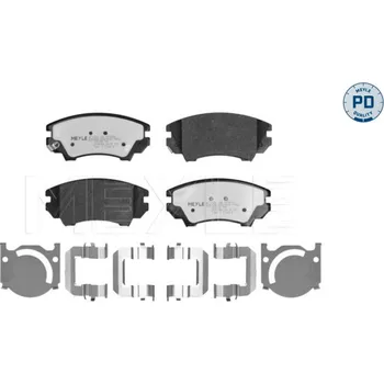 Brzdová destička Sada brzdových destiček, vždy 4 kusy v sadě MEYLE 025 244 1219/PD