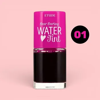 Rtěnka Etude House - Dear Darling Water Tint Strawberry 01 - Vodní tint na rty - 9,5 g