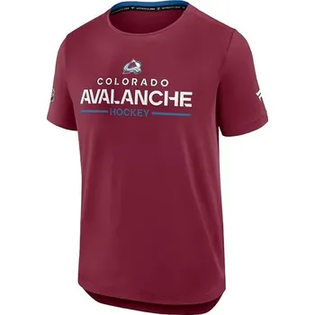 Pánská móda Fanatics Tričko Colorado Avalanche Authentic Pro SS Rink Tee