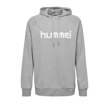 Dámská mikina Mikina s kapucí Hummel GO KIDS COTTON LOGO HOODIE 203512-200 Velikost 12 (152)